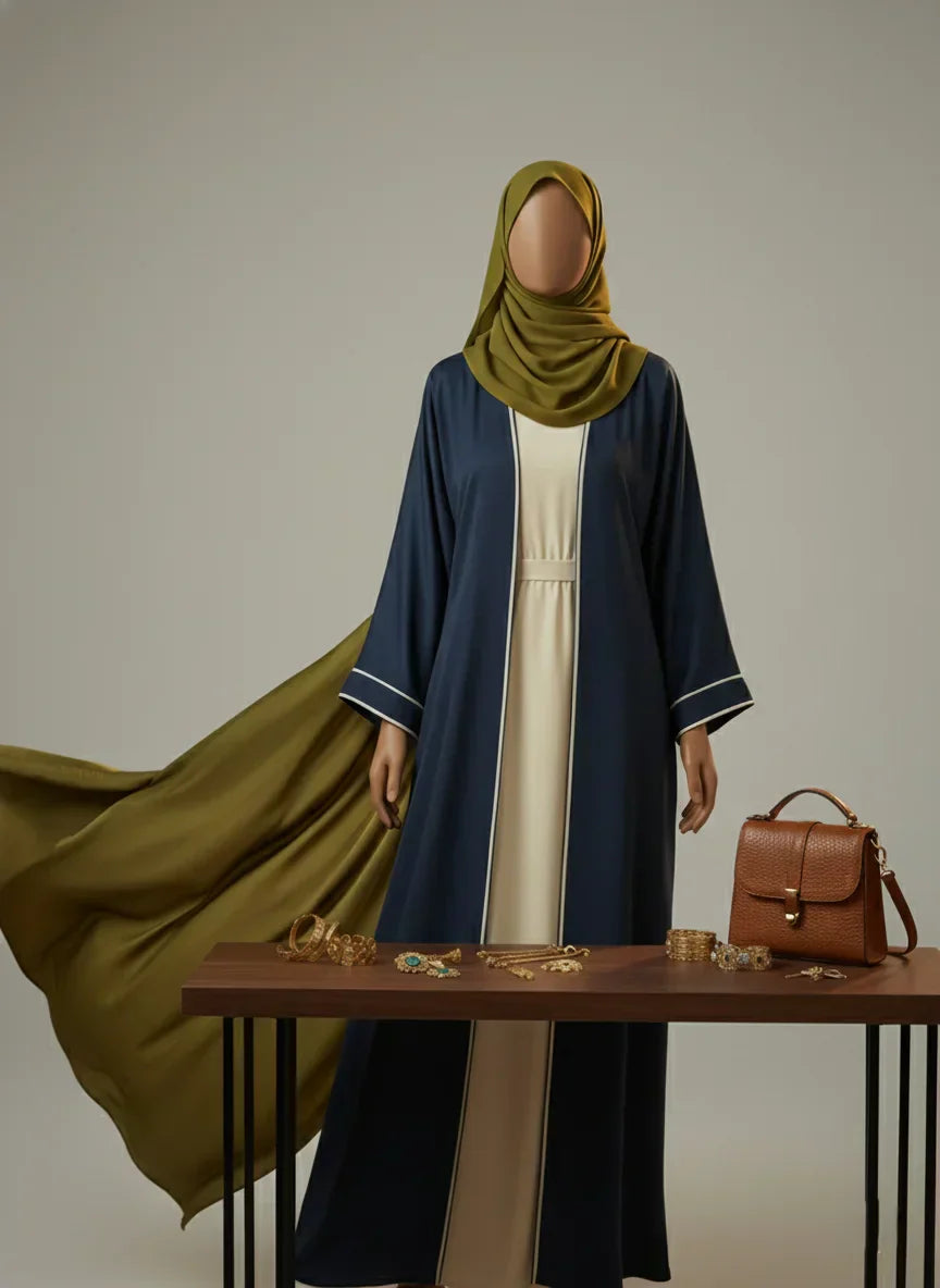 How to Choose & Style the Perfect Front Open Abaya
