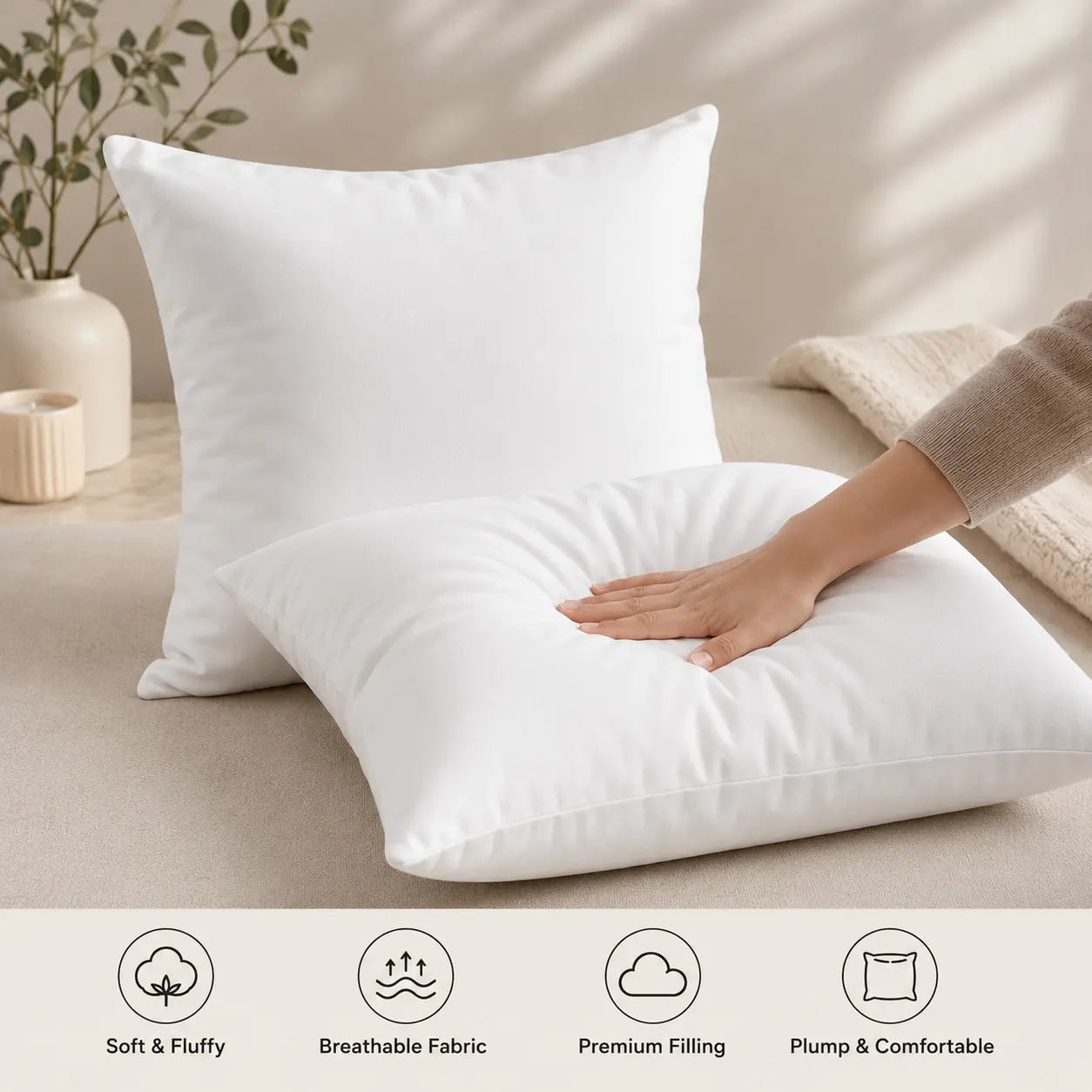 CloudSoft Cushion  | Pack of 2